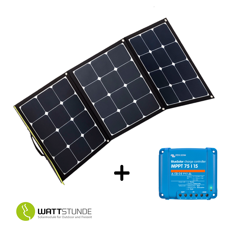 WSF 120 Solartasche + Victron Smartsolar 75 | 15